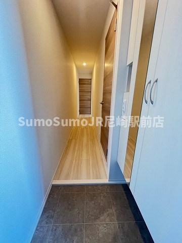 玄関　ゆったりとした玄関です