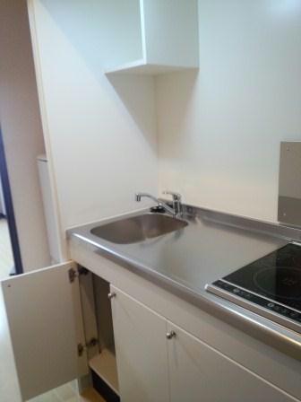 キッチン　2口コンロのIHラジエントヒーターとなります