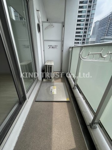 バルコニー　落ち着いた時間を過ごせるバルコニーです