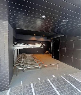 駐車場　駐輪場です。