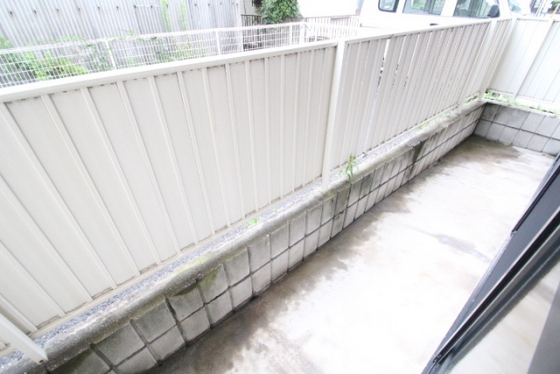 バルコニー　※別部屋の写真です