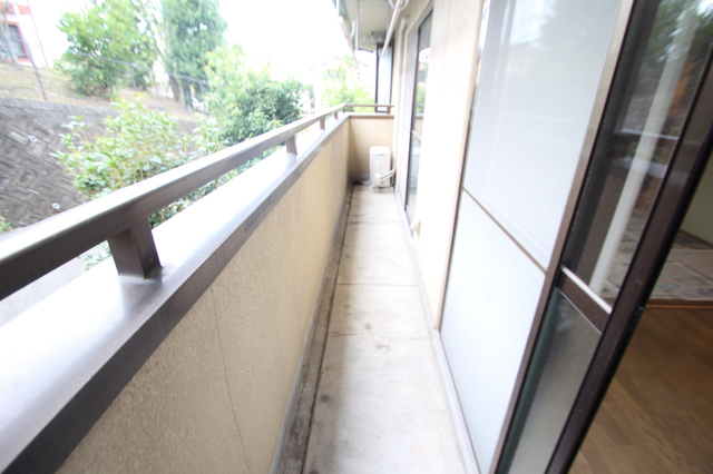 バルコニー　南向きバルコニーです