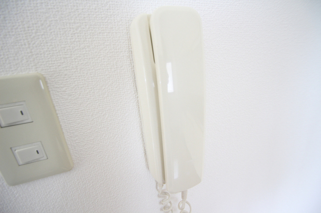 セキュリティ　来客と対面しなくても大丈夫です