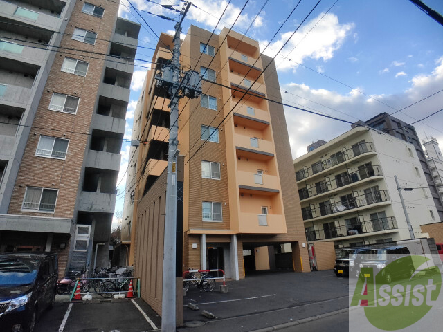 建物外観　札幌市中央区南１５条西「パルティーレ山鼻」