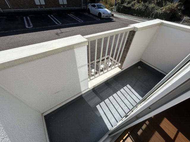 バルコニー　駐輪場
