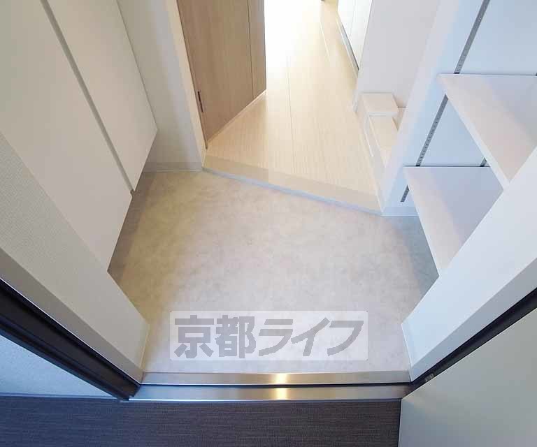 玄関　明るい玄関です。