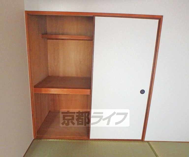 収納　和室の押入れ収納です。