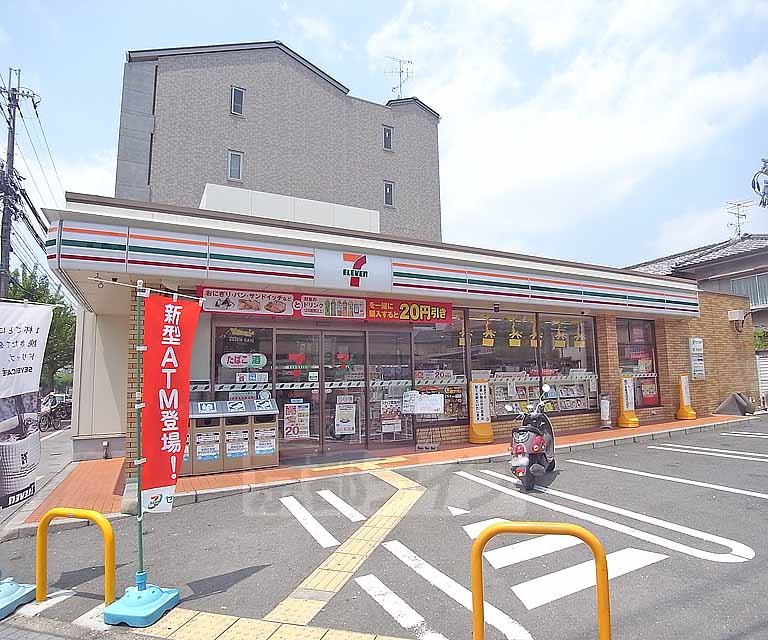 コンビニ　セブンイレブン京都下鴨高木町店（コンビニ）まで505m