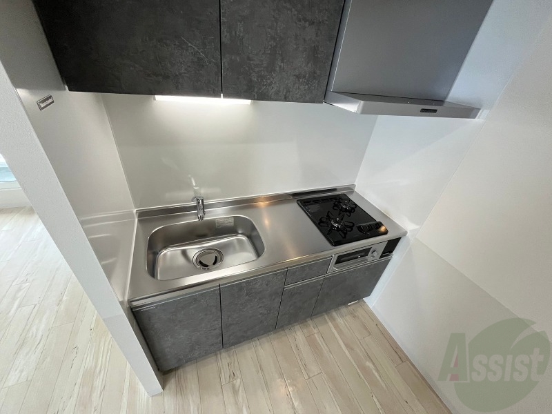 キッチン　システムキッチンなので、すぐお料理に使えます！