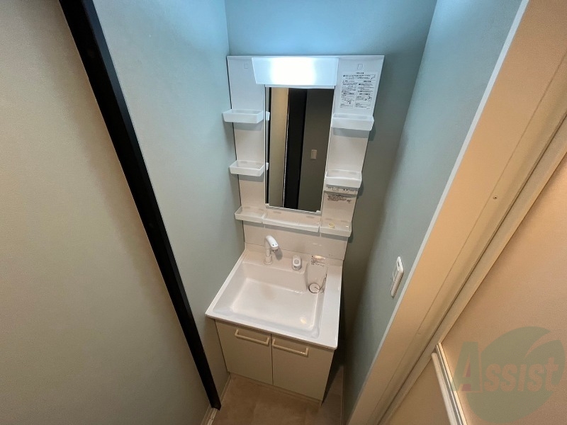 洗面設備　シャンプードレッサーで身支度もラクラクです！