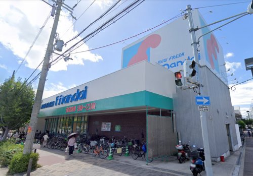 スーパー　万代　今川店（スーパー）まで635m
