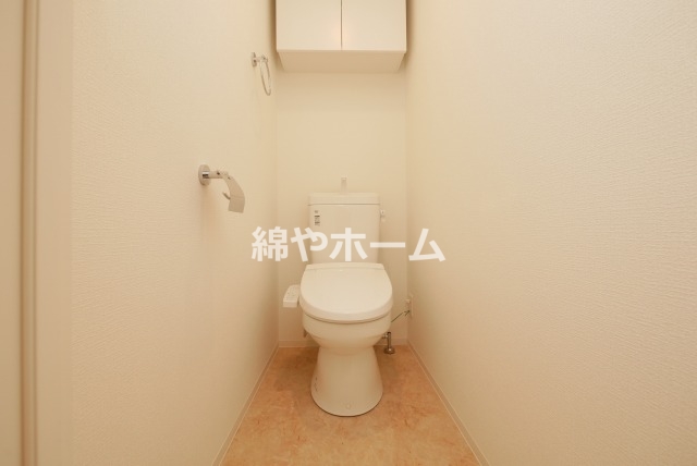 トイレ　ゆったりとした空間のトイレです