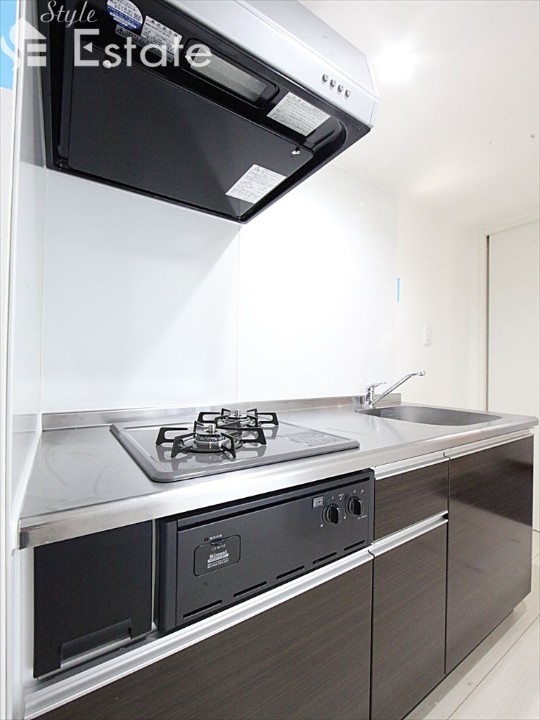 キッチン　システムキッチン　2口コンロ