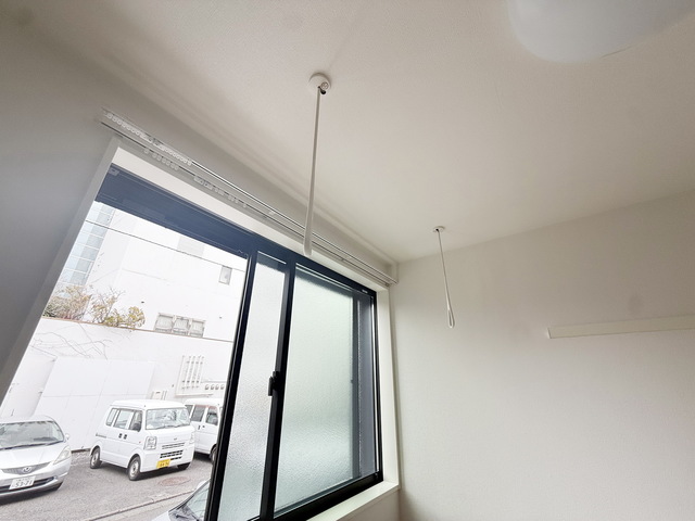 バルコニー　～洗濯物干そうっ～