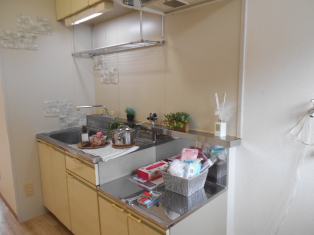 キッチン　ガスコンロ対応