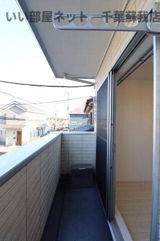 バルコニー　落ち着いた時間を過ごせるバルコニーです