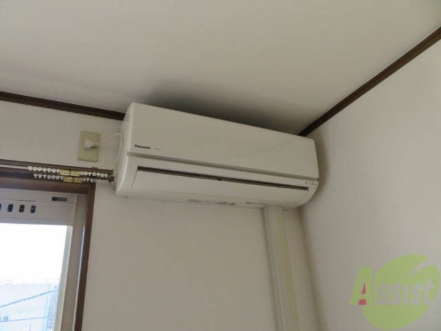 その他設備　エアコンが設置してありますので、寒暖対策もばっちり。