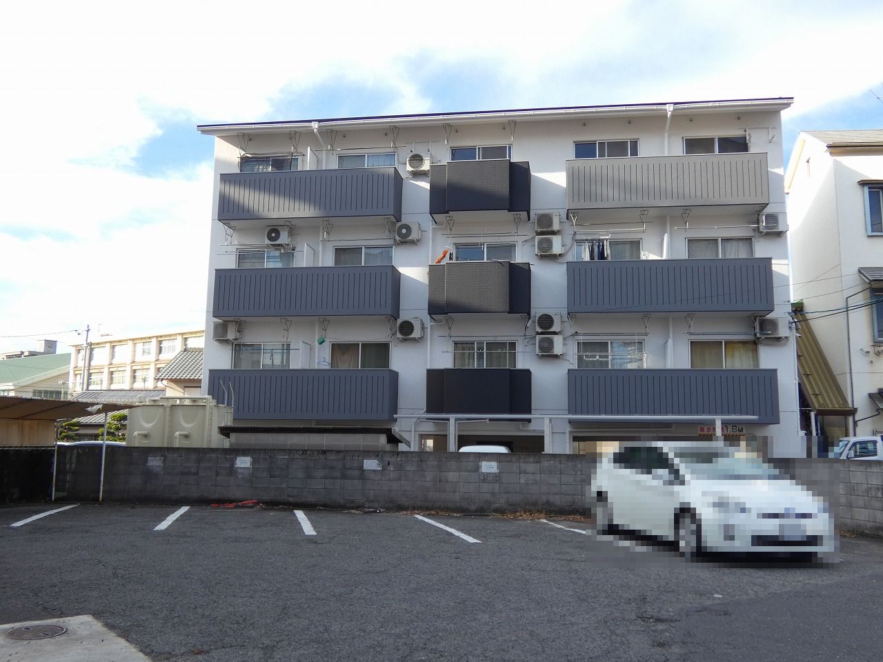 建物外観　4階東部分です。