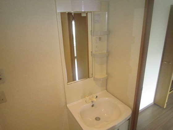 洗面設備　※別号室の写真となります。