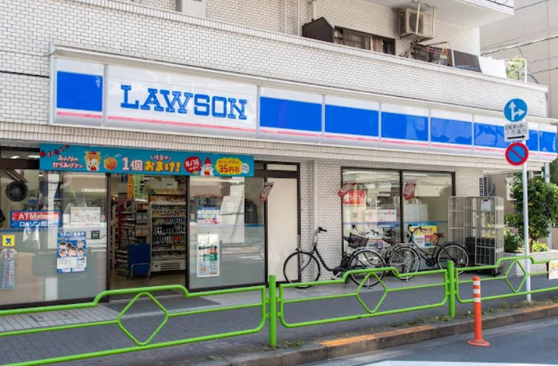 コンビニ　ローソン月島勝どき店（コンビニ）まで46m
