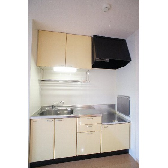 キッチン　※同仕様、別の部屋の写真です