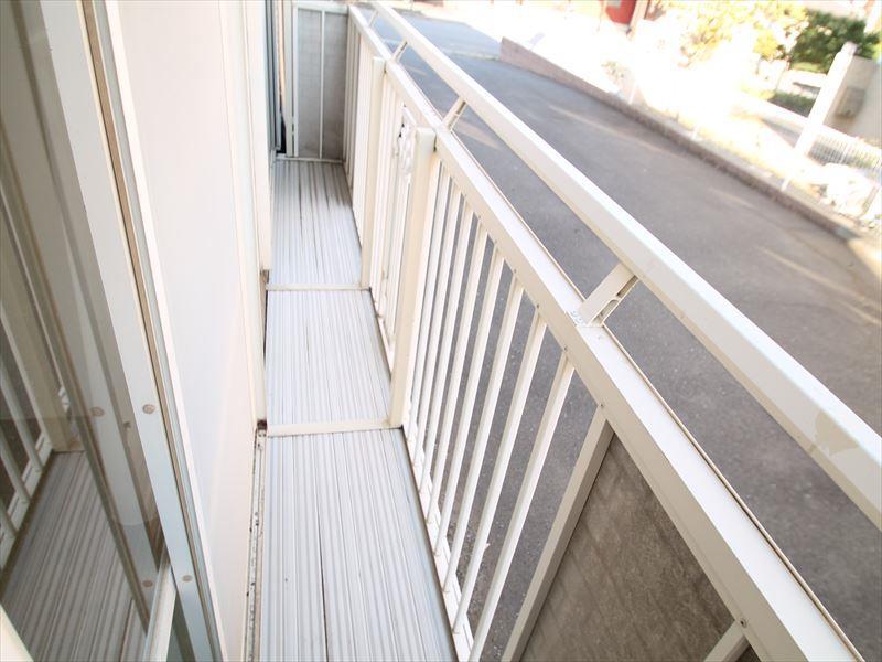 バルコニー　お洗濯物がたくさん干せます★