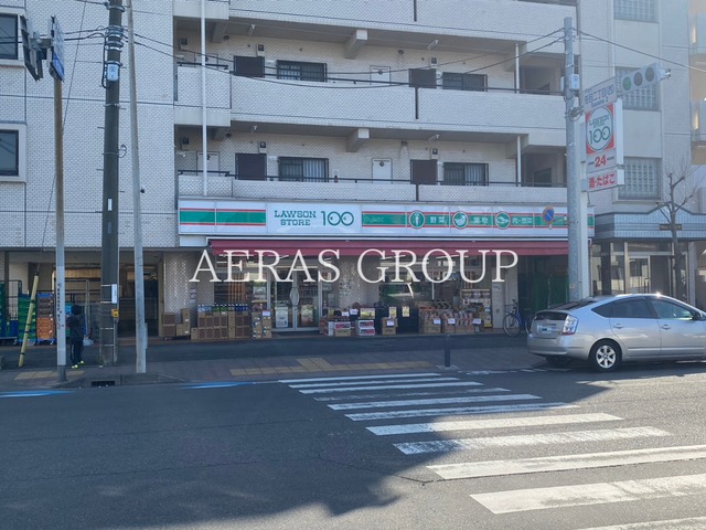 コンビニ　ローソンストア100 戸田笹目店（コンビニ）まで394m