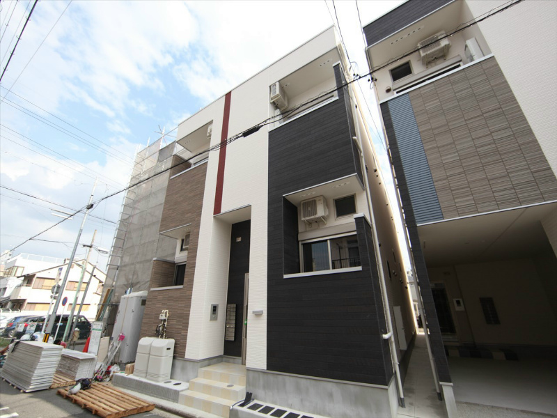 建物外観　外観　オートロック付　デザイナーズ　光インターネット無料