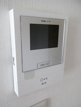 セキュリティ　モニター付きインターホン