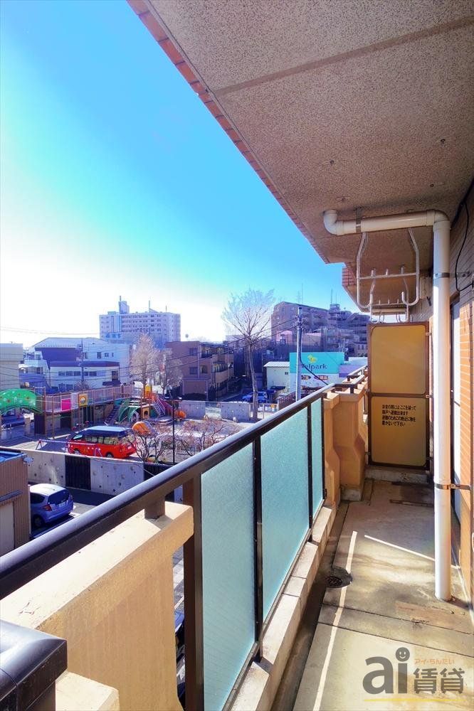 バルコニー　※別号室写真です。