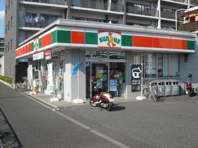 コンビニ　サンクス立川錦町店（コンビニ）まで433m