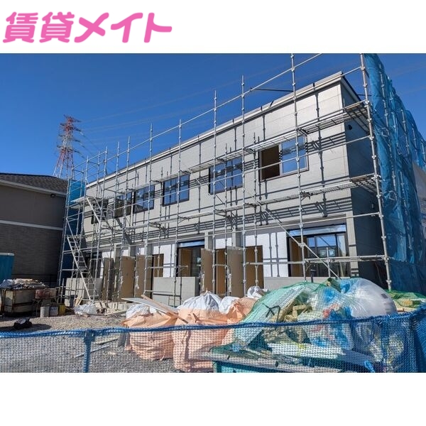エントランス　建築中