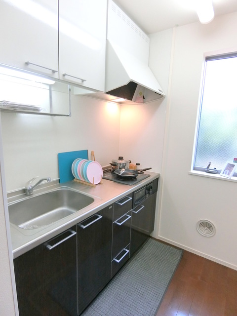 キッチン　★ガス２口グリル付きキッチン★