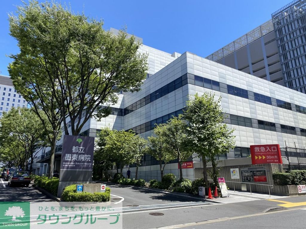 病院　墨東病院（病院）まで1000m