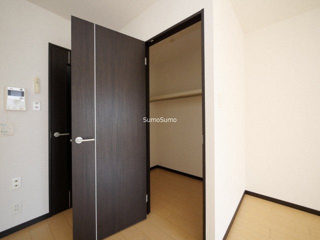 収納　たっぷりとした収納スペースです