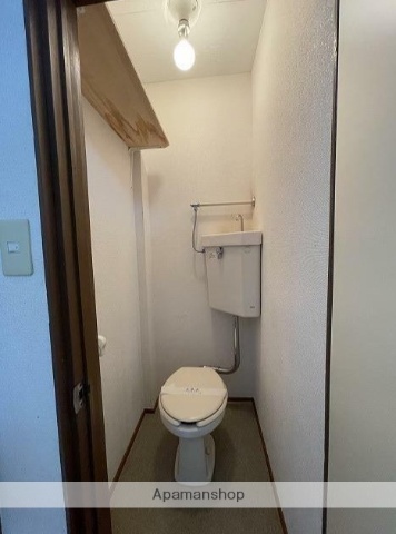 小田急小田原線 本厚木駅 徒歩7分 3階建 築53年のトイレ写真