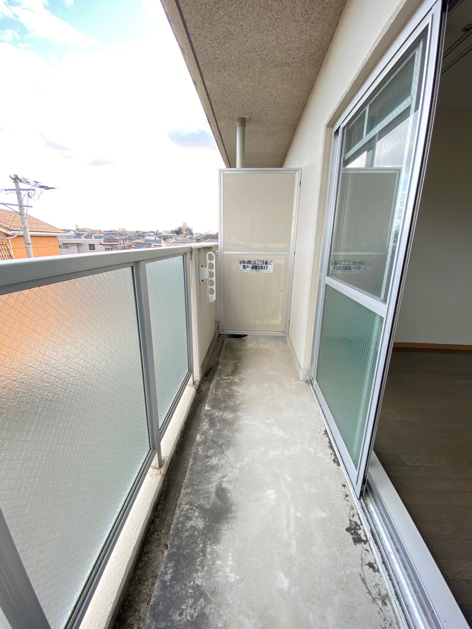 バルコニー　バルコニー付き