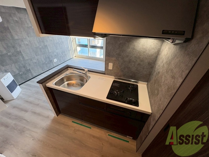 キッチン　システムキッチンなので、すぐお料理に使えます！