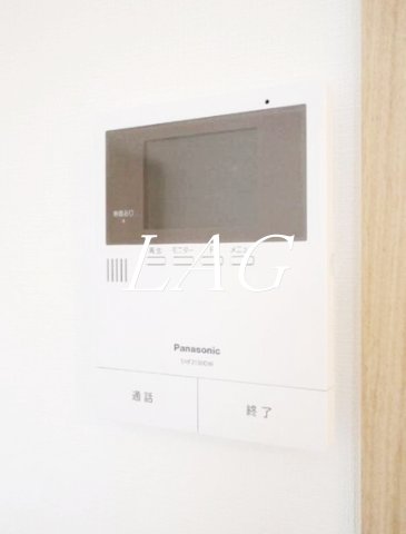 セキュリティ　モニター付きインターホンになります。
