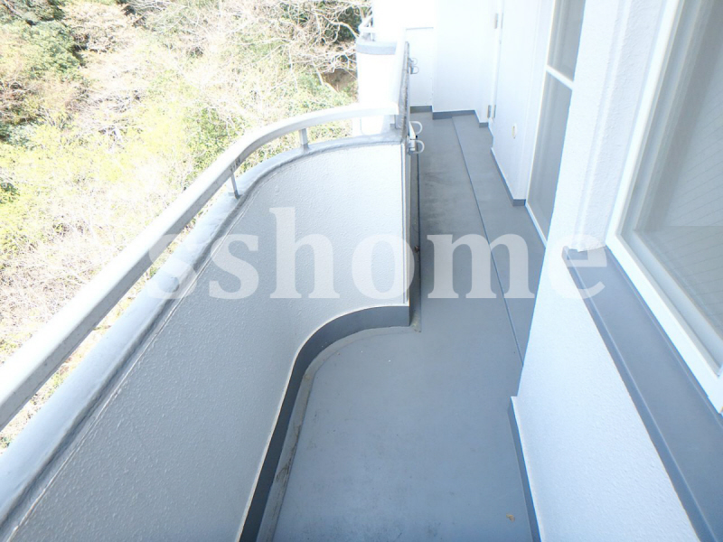 バルコニー　西向き