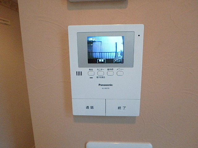 セキュリティ　ＴＶモニターホン付きで安心