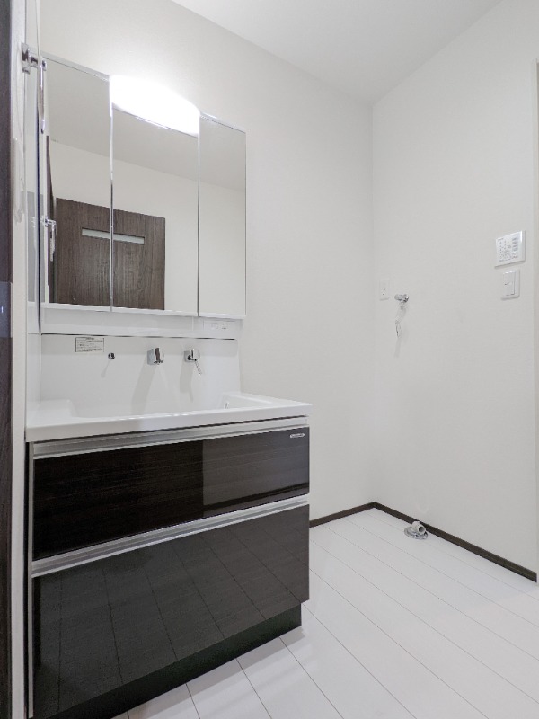 洗面設備　図面と現状に相違がある場合には現状を優先