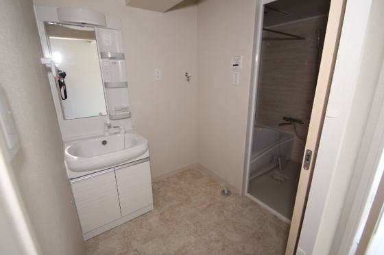 洗面設備　※他号室の写真です