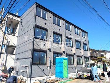 建物外観　建築中