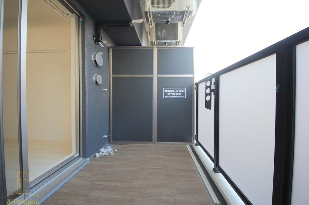 バルコニー　エステムコート大阪WESTII