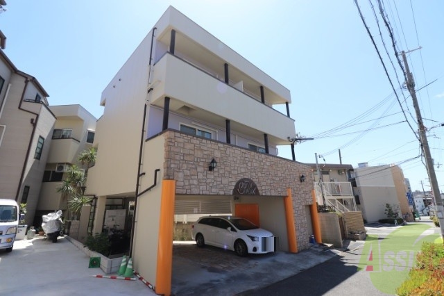 建物外観　灘区篠原中町「六甲カーサ・デ・ピエドラ」