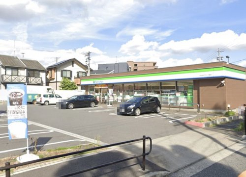 コンビニ　ファミリーマート 日比津グランド前店（コンビニ）まで144m