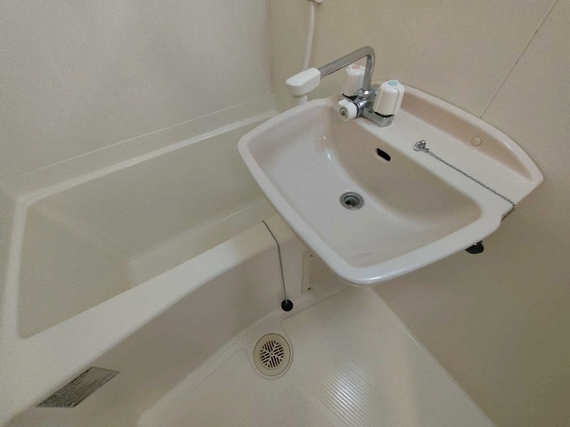 洗面設備　洗面台です。