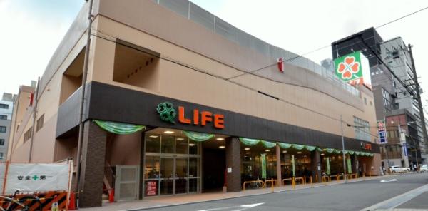 スーパー　ライフ堺筋本町店（スーパー）まで362m