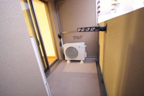 バルコニー　※別部屋の写真です